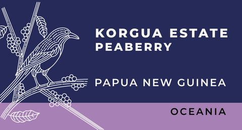 Papua New Guinea - Korgua Estate Peaberry